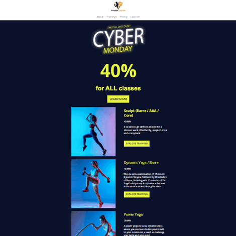 Cyber Monday Sale Gym And Fitness Deals